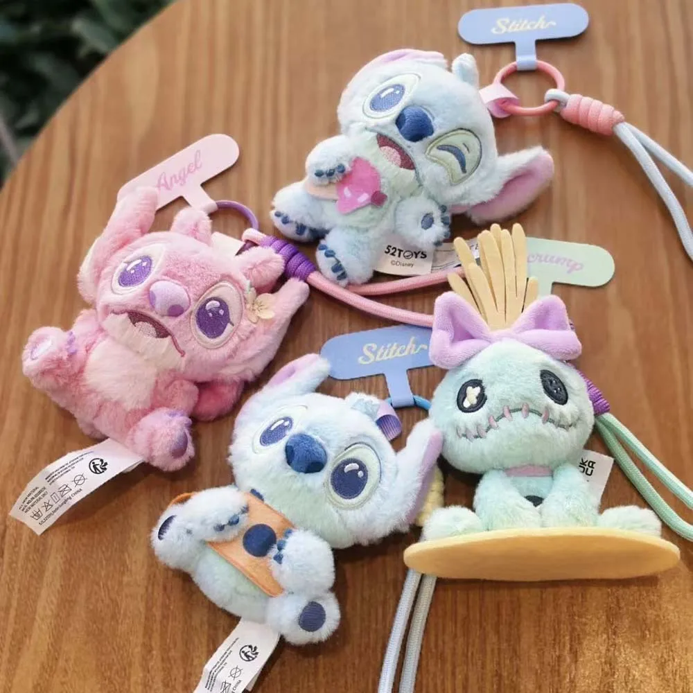 52TOYS Stitch Alohah Hawaii Series Blind Box Mystery Surprise Pendant Collect Keychain Decor Toy Gift