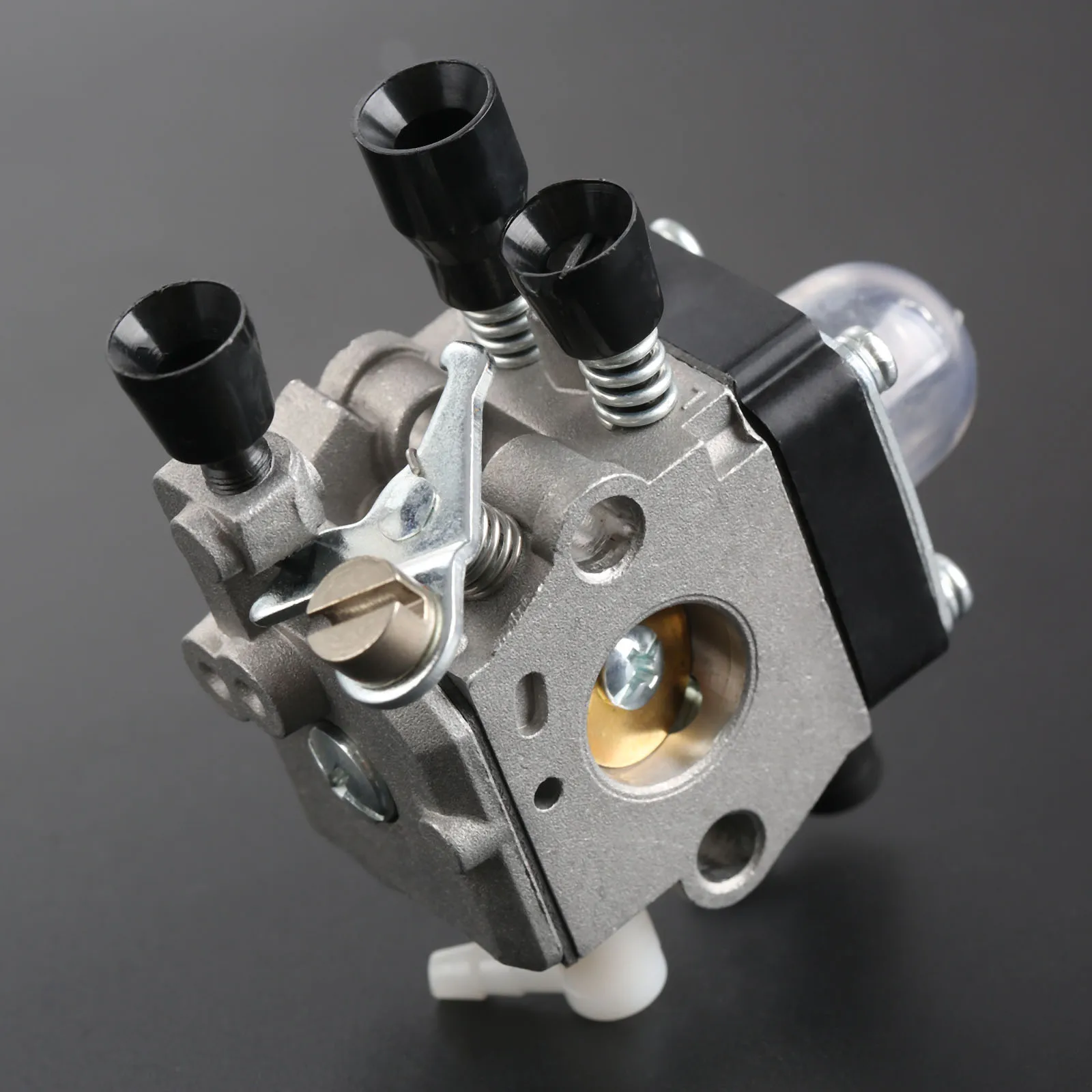 المكربن يناسب Stihl FS38 HS45 FS45 FS46 FS55 FS55 FS74 FS75 FS76 FS80 Carb Repalce لـ Zama C1Q-S186 قطع غيار المناشير