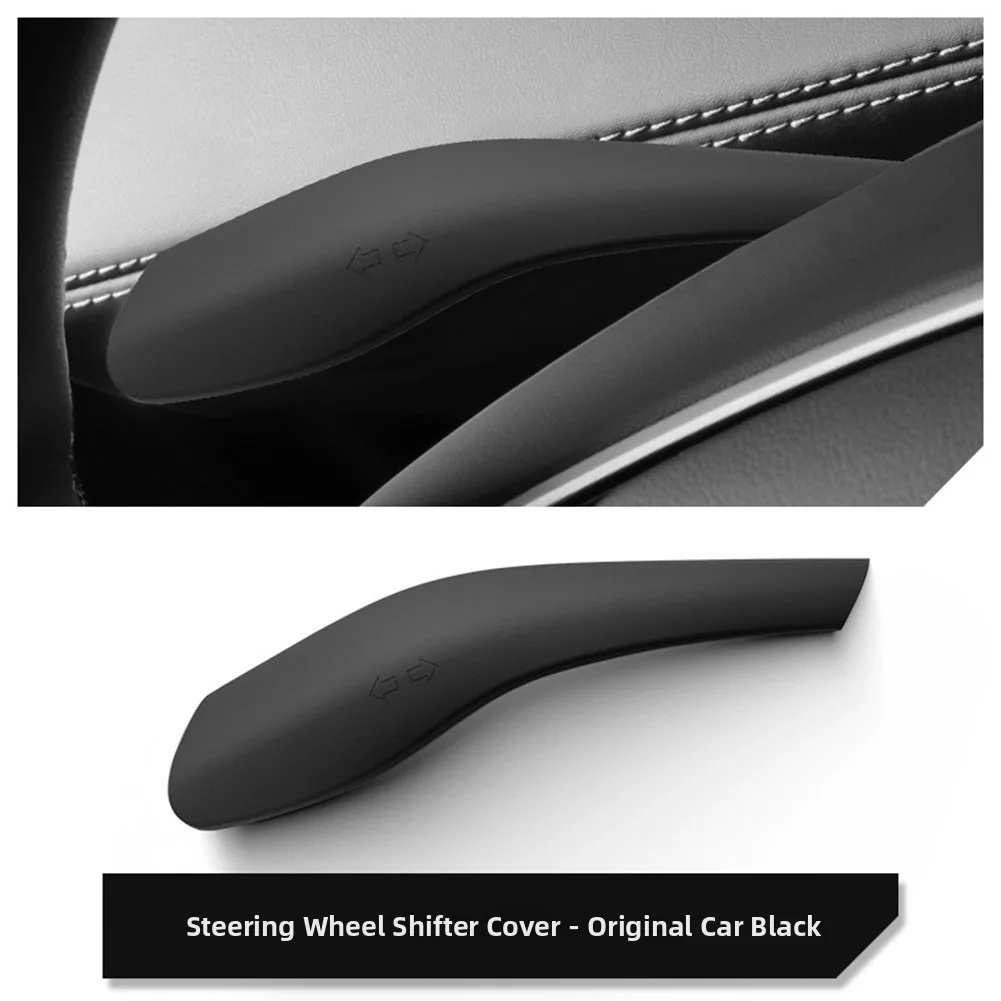 

Steering wheel column shifter cover for Tesla Model 3 Model Y 20For 25 ABS material wear resistant easy install