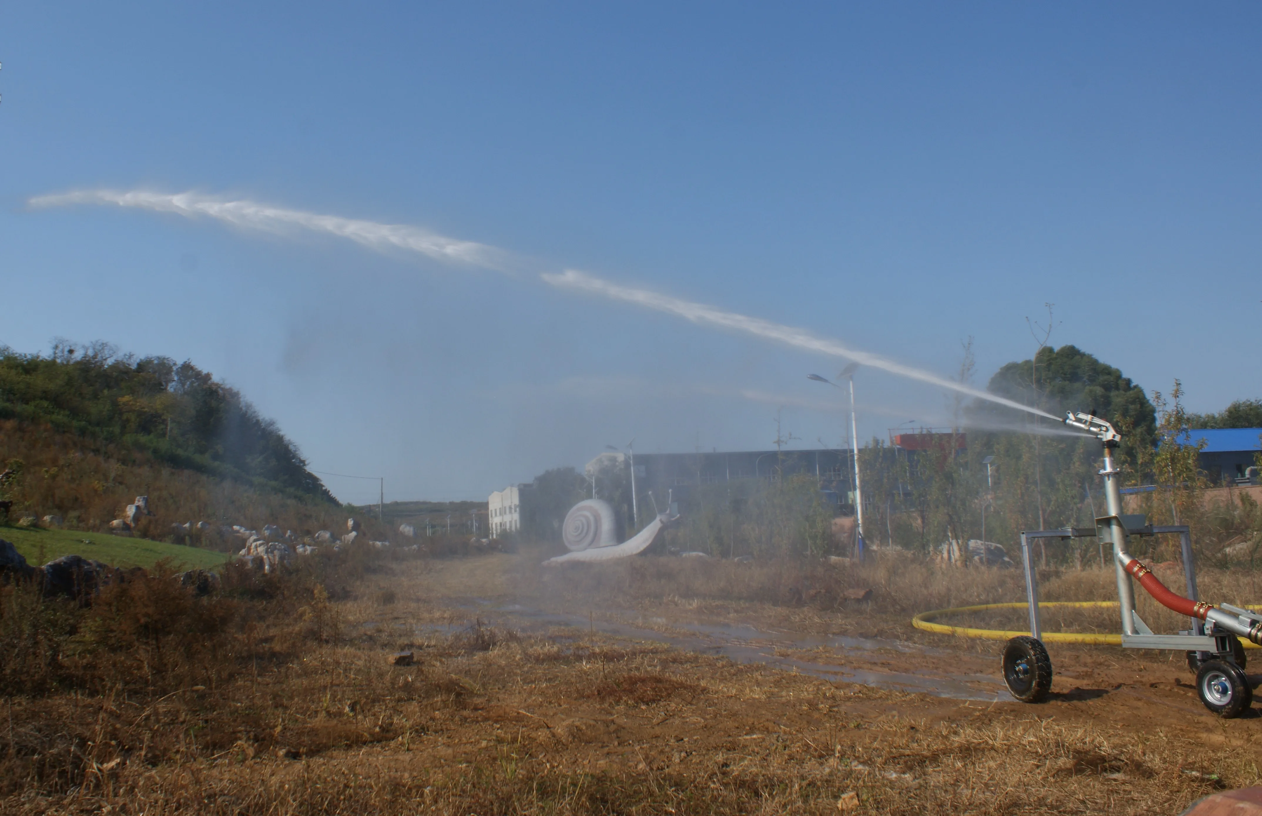 Новый продукт Оборудование системы орошения шланговой катушки с дождем