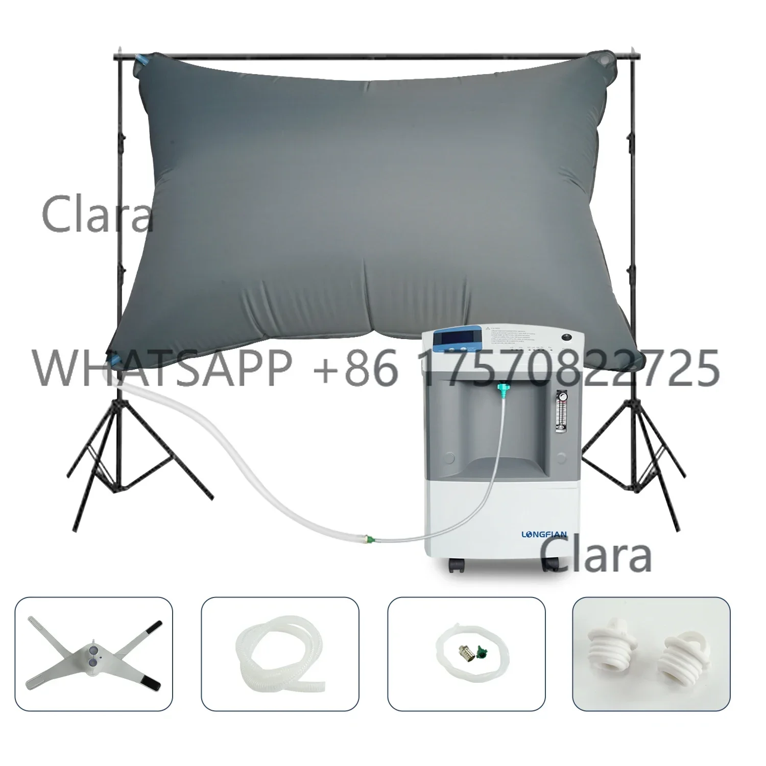 Kit de réservoir EWOT 1000 litres pour entraînement d'athlètes avec masque économique pour entraînement à haute teneur en oxygène