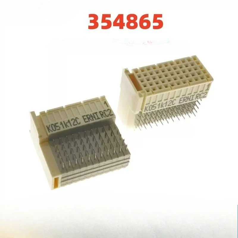 

2PCS/LOT 354865 Hard Metric ERmat CPCI Connector 2.0-55P Bending Female Without Shielding Type C