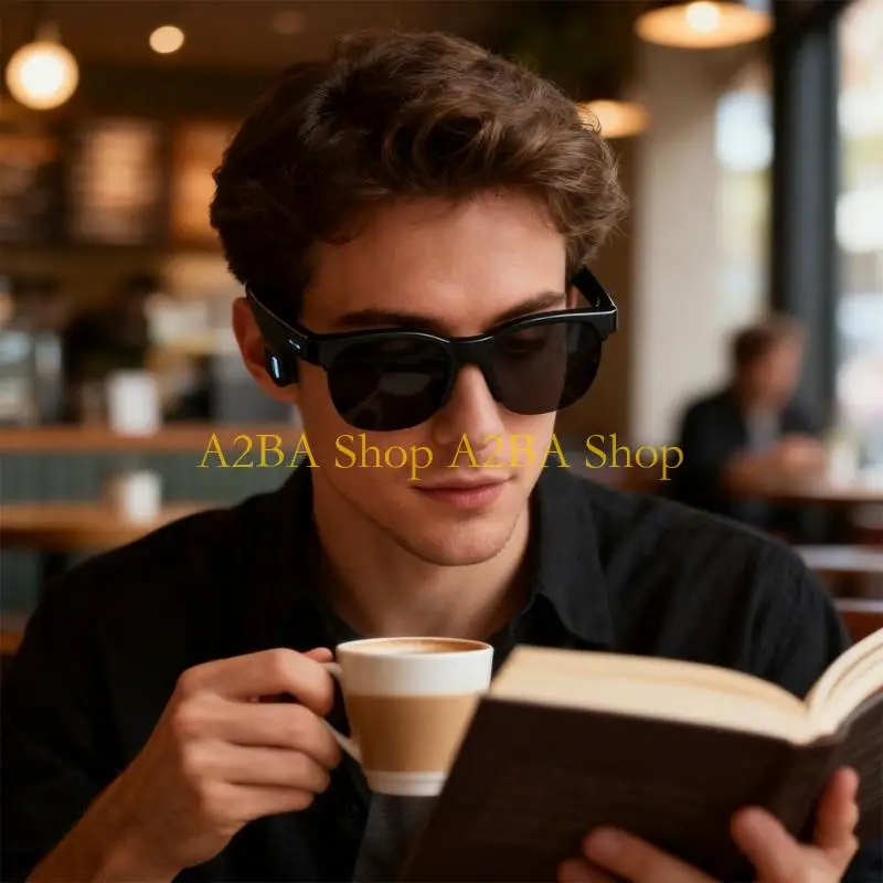 

A2BA Wireless Voice Assistant Sunglasses For Driving Sports Rechargeable Glasses
