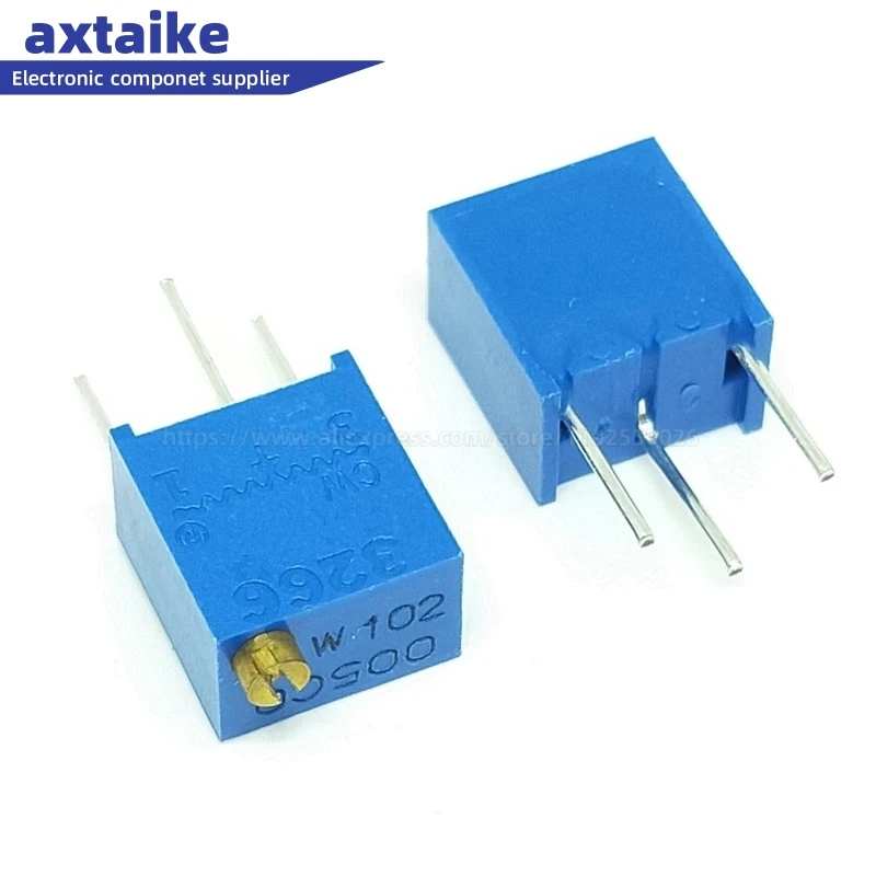 

10PCS 3266W 3266 10K Adjustable Precision Potentiometer 1K 2K 5K 20K 50K 100K 200K 500K 103 1M 101 201 501 100R 200R 500R Ohm