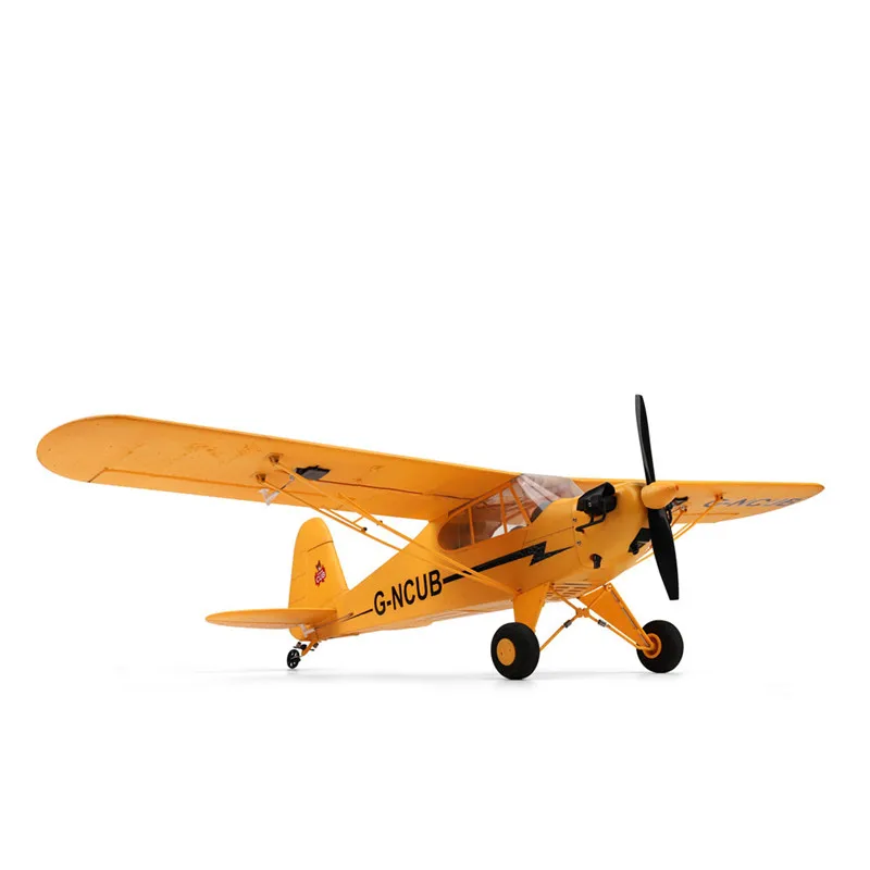 2024 J3-CUB Upgrade WLtoys A160 RC Airplane 5CH Remote Control Plane 3D/6G 1406 Brushless Motor Outdoor Foam Fixed-wing aircraft