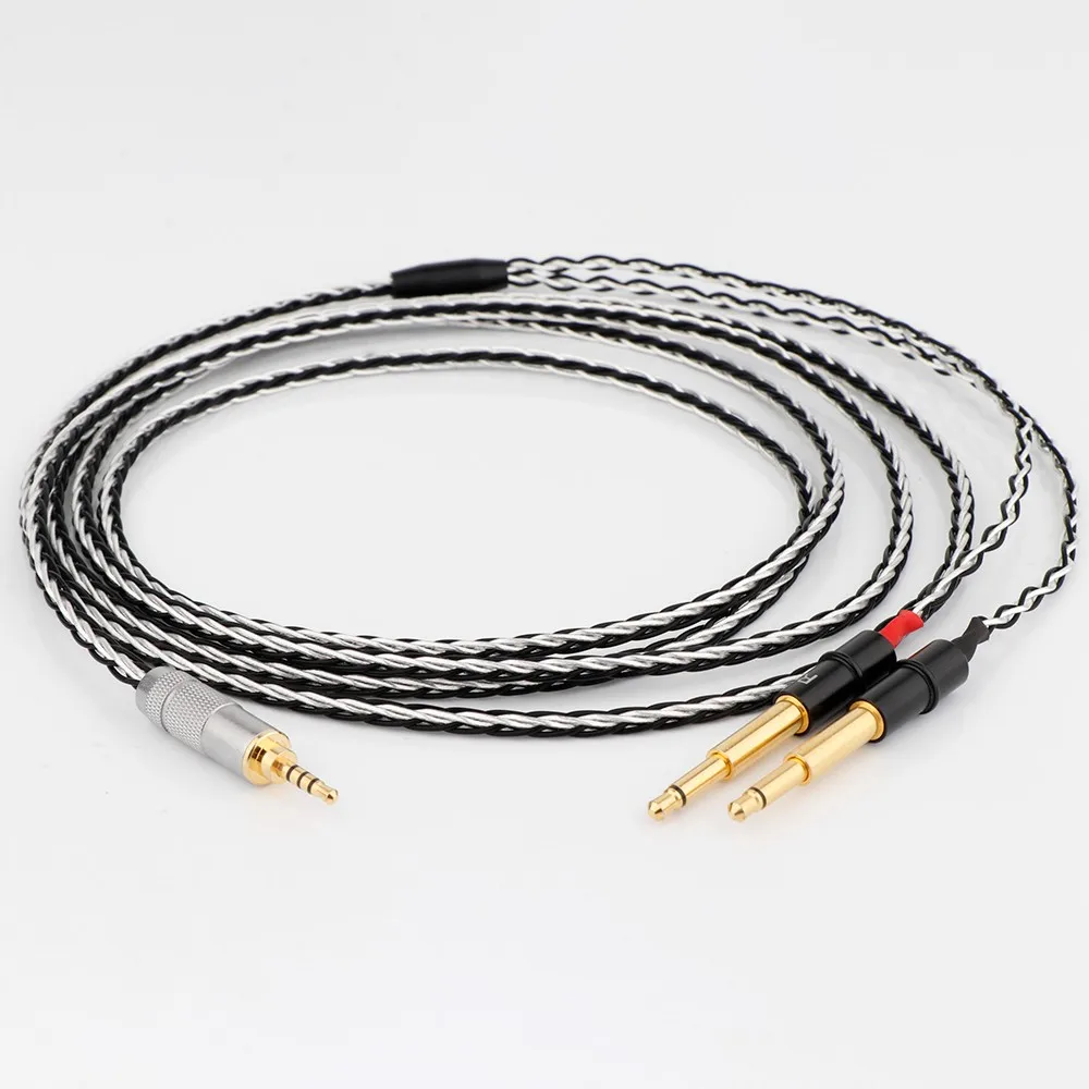 

2.5mm Balanced 8 Cores Braided Headphone Replacement Upgrade Cable for Meze 99 Classics