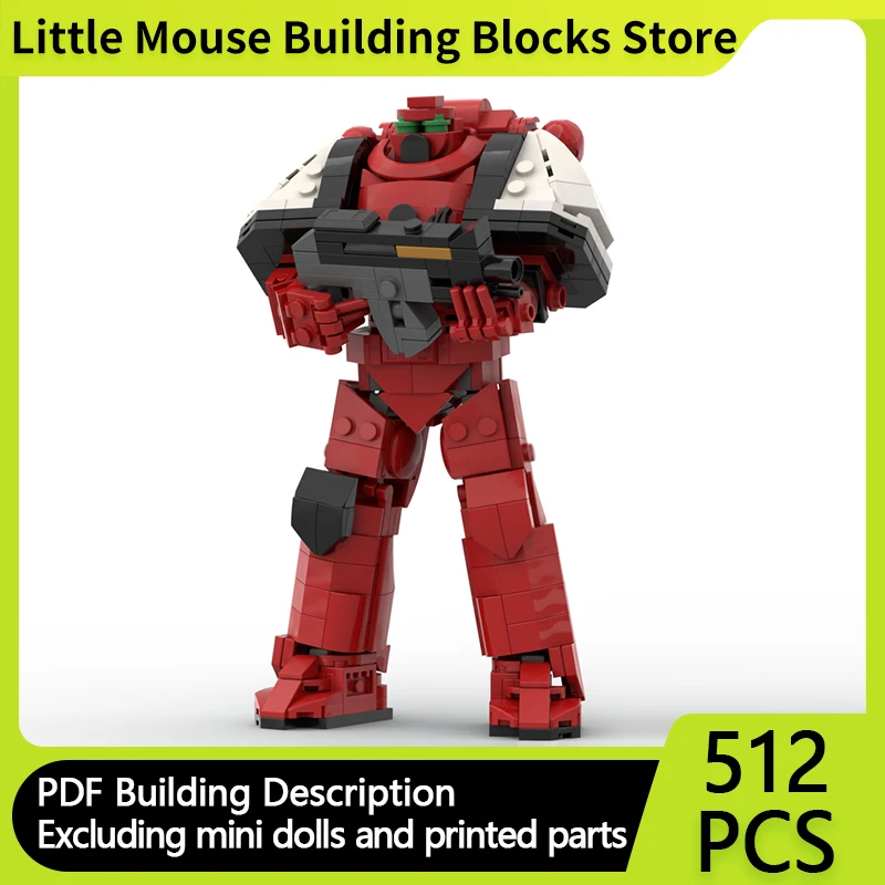 

Popular Games 40K Model Building Moc Bricks Hammer Battle Mech Collection Technology Blocks Gift Modular Christmas Toys DIY Sets