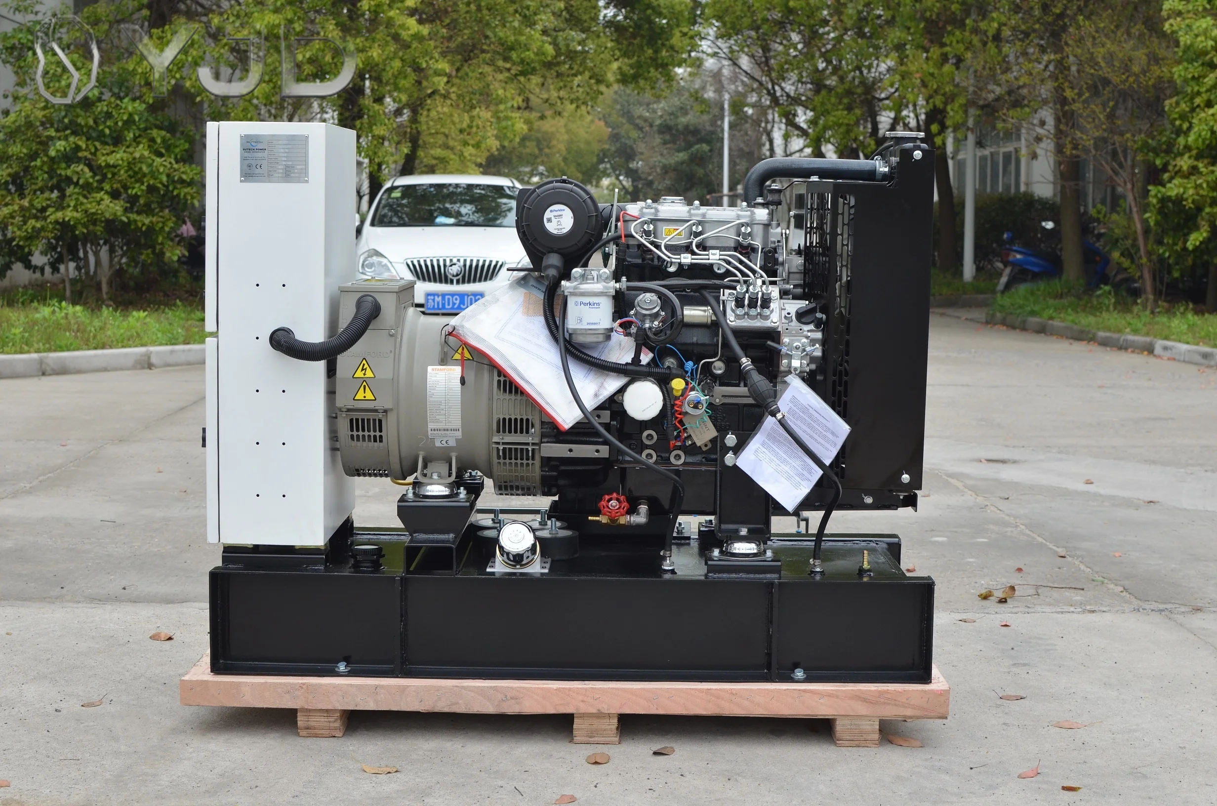 DYJD UKPerkins 8 9 10 12 kw Silent Generator 10 13 15 Kva diesel Generator Set