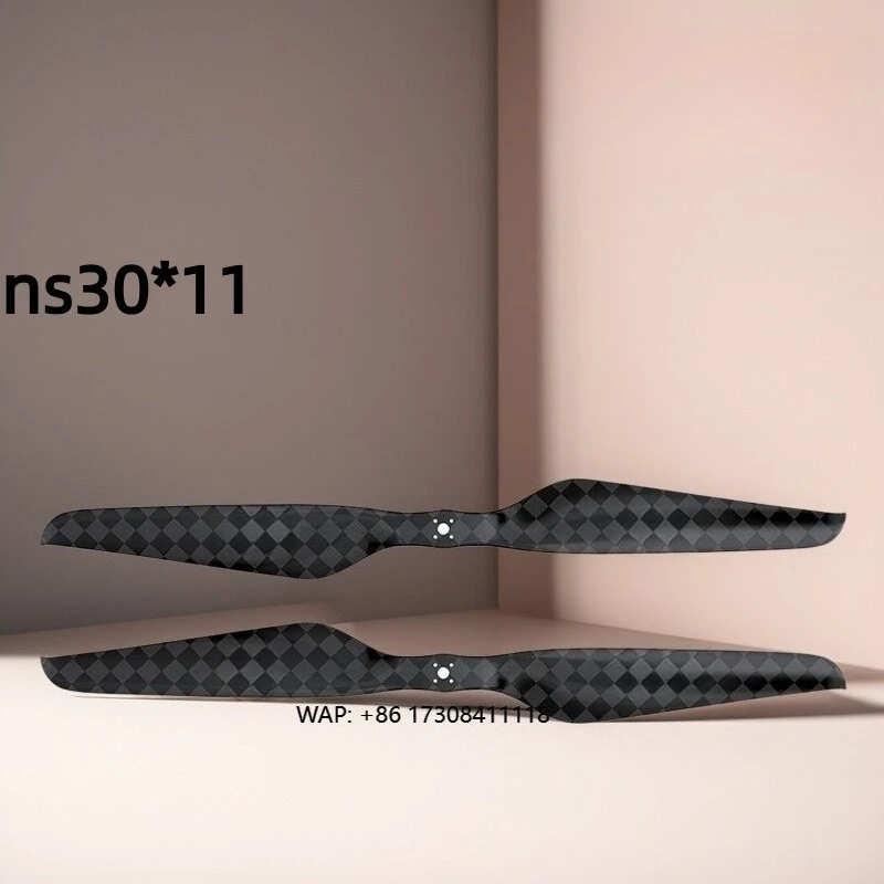 NS30*10 Carbon Fiber UAV Propeller, Ultra-Light High-Efficiency 30-Inch Blades for Heavy-Lift Multirotor and VTOL Drones