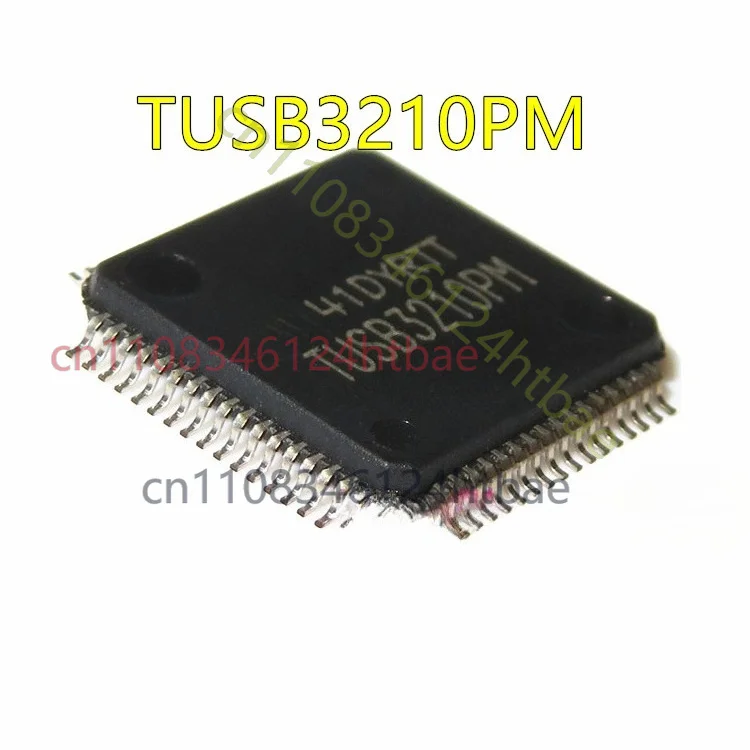 For 1PCS TUSB3210PM TQFP-64 USB 2.0 Controller IC Universal Serial Bus Microcontroller New