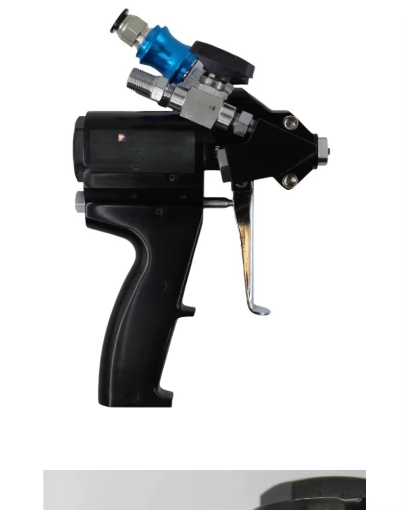 Two Component Polyurea Coating Spray Gun Pu Foam Air Cleaning Pneumatic