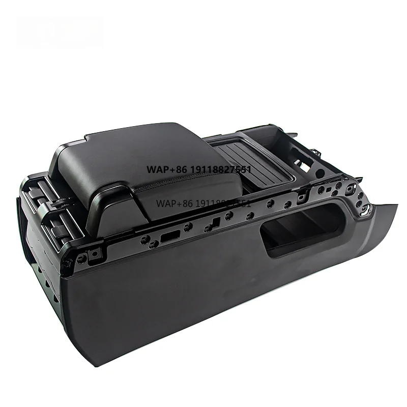 

For High Quality Armrest Box for New Defender 110 90 20220-2024 Black Cup Holder Cubby Box