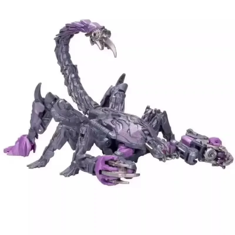 Original takara tomy hasbro transformadores série de estúdio ss107 scorponok transformadores clássico filme série ornamentos figura brinquedos