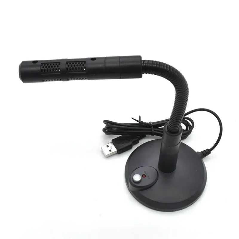 مع التبديل سطح المكتب USB ميكروفون شبكة الكمبيوتر QQ صوت YY ميكرفون تسجيل ميكروفون صغير بدون سائق للكمبيوتر