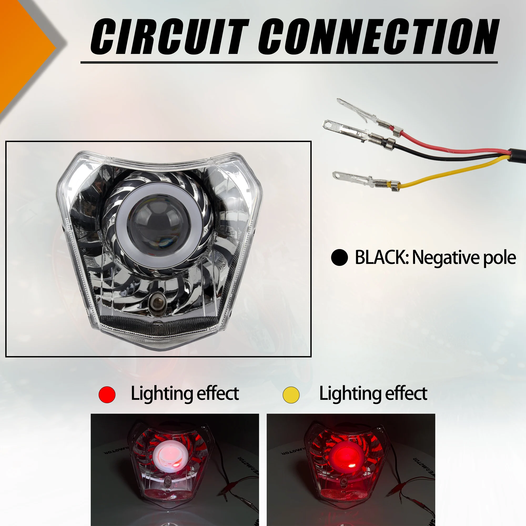 كشافات أمامية للدراجة النارية KTM LED EXC EXCF SXF SX XC XCW XCF XCFW 125 250 300 350 450 Dit ملحقات الدراجة إندورو
