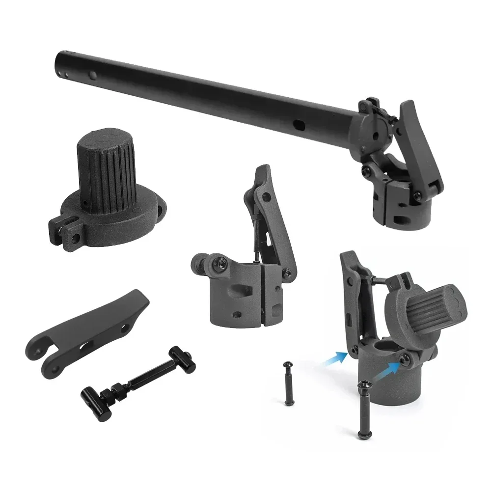 Klappstange für Ninebot MAX G30 Elektroroller, Ständer, Stangenbasis, Feststellschraube, Klappschlüssel, Reparatur, Ersatzzubehör