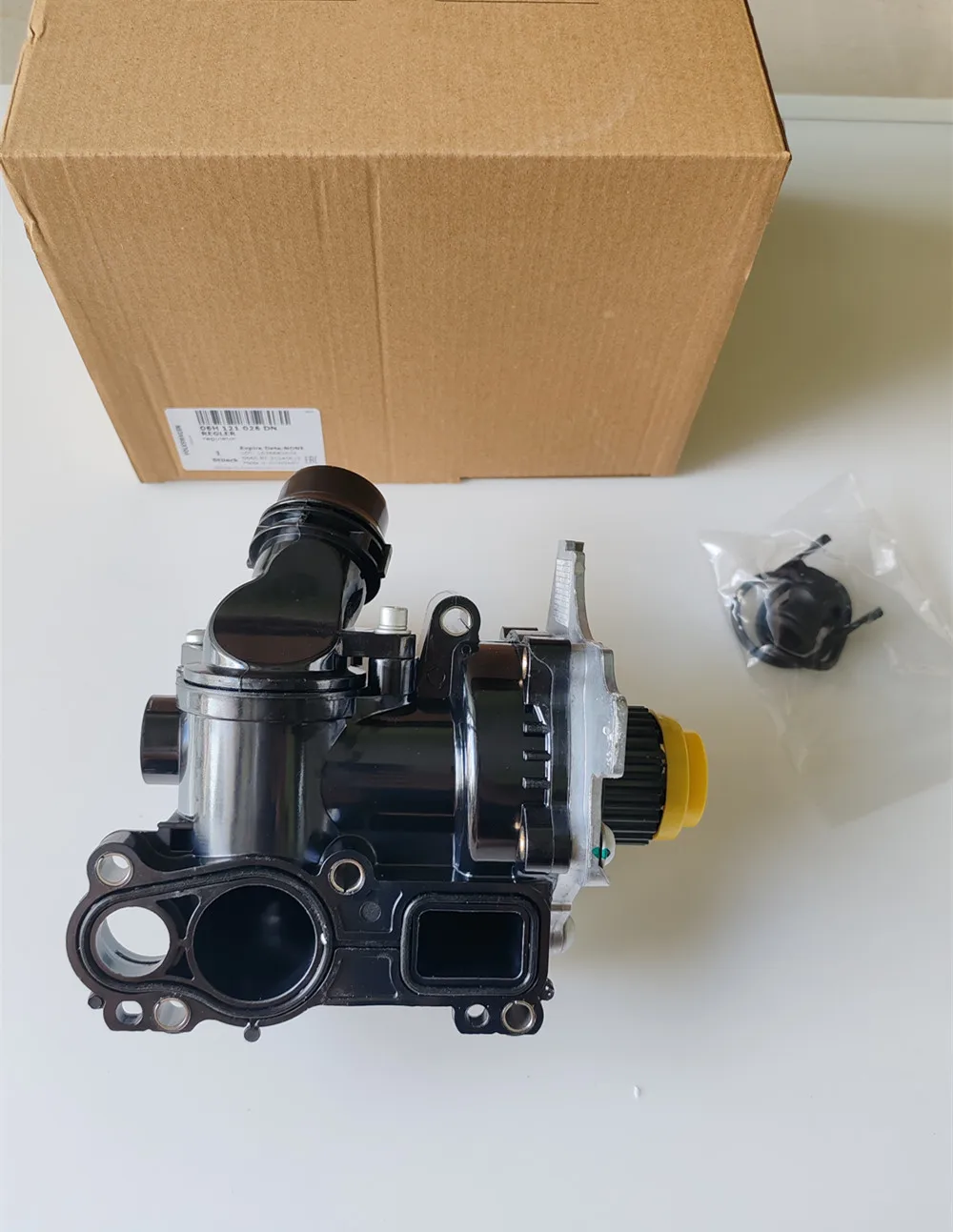 Conjunto de termostato de bomba de água oem genuíno 1.8t 2.0t, para vw golf jetta gti passat tiguan audi a3 a4 a5 q3 q5 tt 1.8l 2.0l 08-18