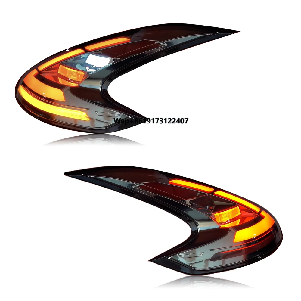 For 370Z Tail Lamp Dynamic LED Tail Lights with Reverse Brake and Turn Signal Fog Lamps  Retail  Wholesale