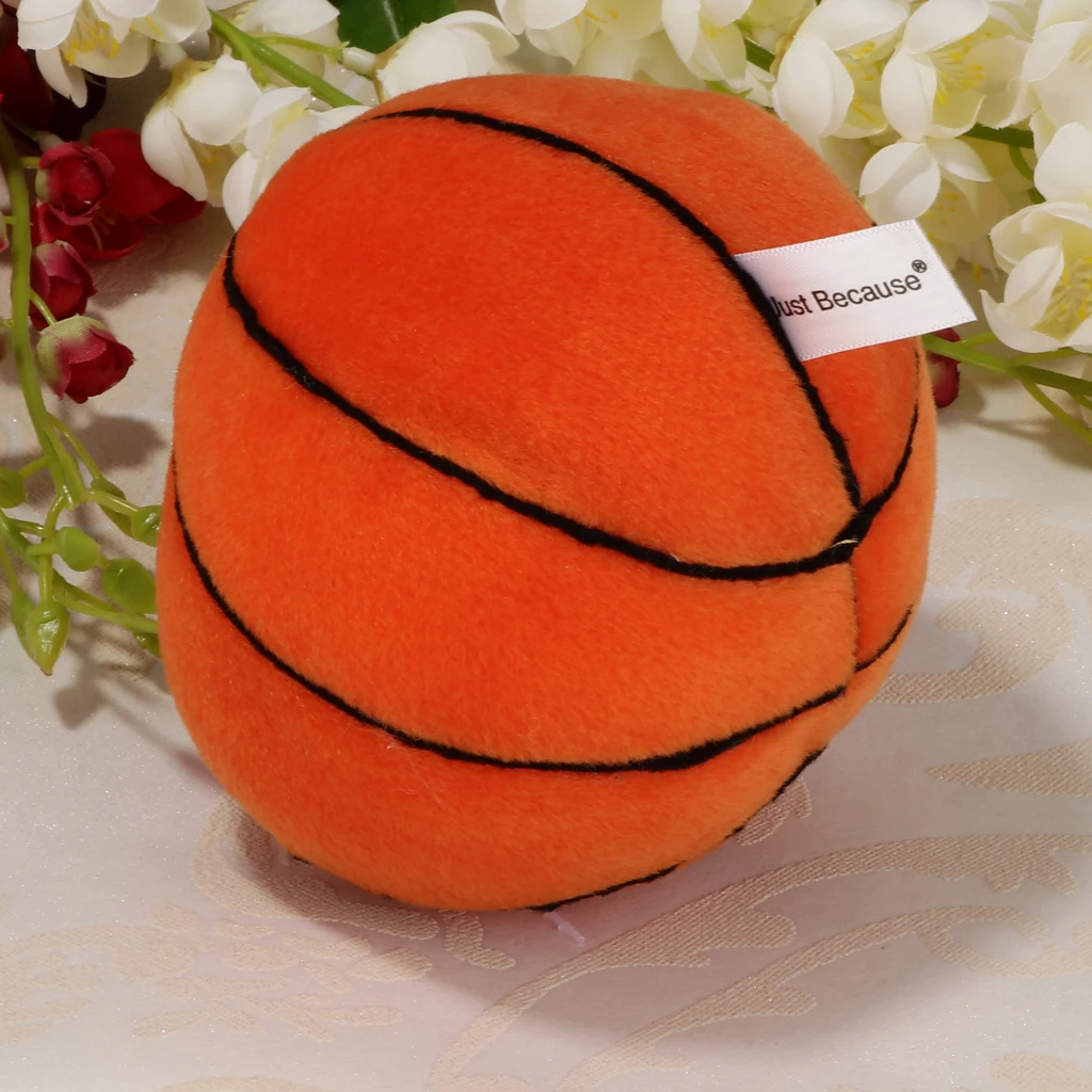 1 Pc Sound Control Kids Plush Toy Sports Ball Beating Toy Stuffed Ball