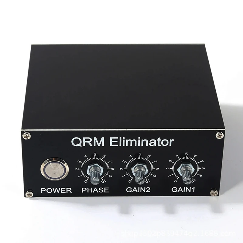 Eliminator Aluminum Alloy QRM Canceller X-Phase PTT Control 1-30 Mhz HF Band QRM Eliminator Radio TV Broadcast