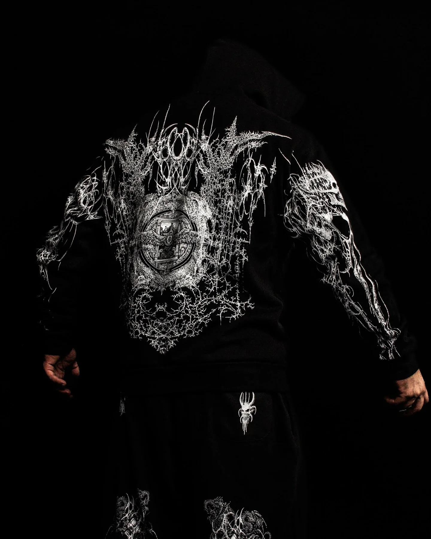 

Уличная одежда с принтом черепа в стиле хип-хоп, панк, свободная новая модная винтажная классическая черная спортивная толстовка с капюшоном Y2K, мужская одежда