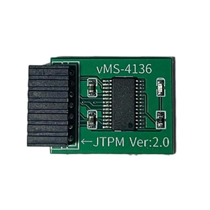 TPM 2.0 Encryption Security Module Board For LPC 14Pin Motherboards Card Computer Motherboard QXNF