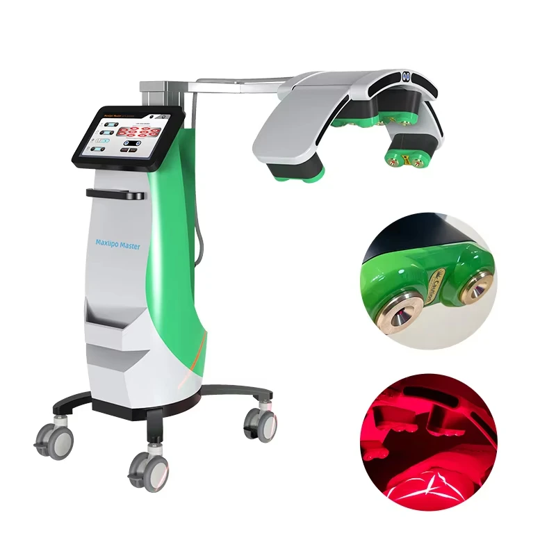 10D Maxlipo Master Therapy 532nm Green Light 635nm Red Light Fat Loss With Lifting Fat Burning Weight Loss Body Shaping Machine