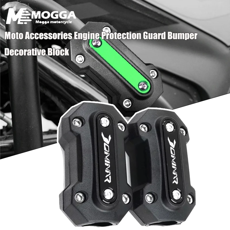 Protector de Motor para Moto, Bloque Decorativo para Bajaj Dominar 400, Dominar 250, Pulsar NS200, N160, CT100, Boxer 150