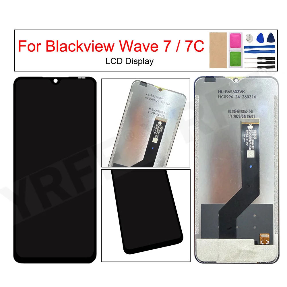 For Blackview Wave 7 7C LCD Display Touch Screen Digitizer Assembly Phone Screen Replacement Parts for Device Repair