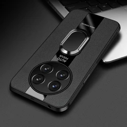 For Realme 13 Pro Plus Case Luxury Leather Ring Magnetic Cover For Realme 13 Pro+ 13Pro Racing Style Shockproof Bumper Funda