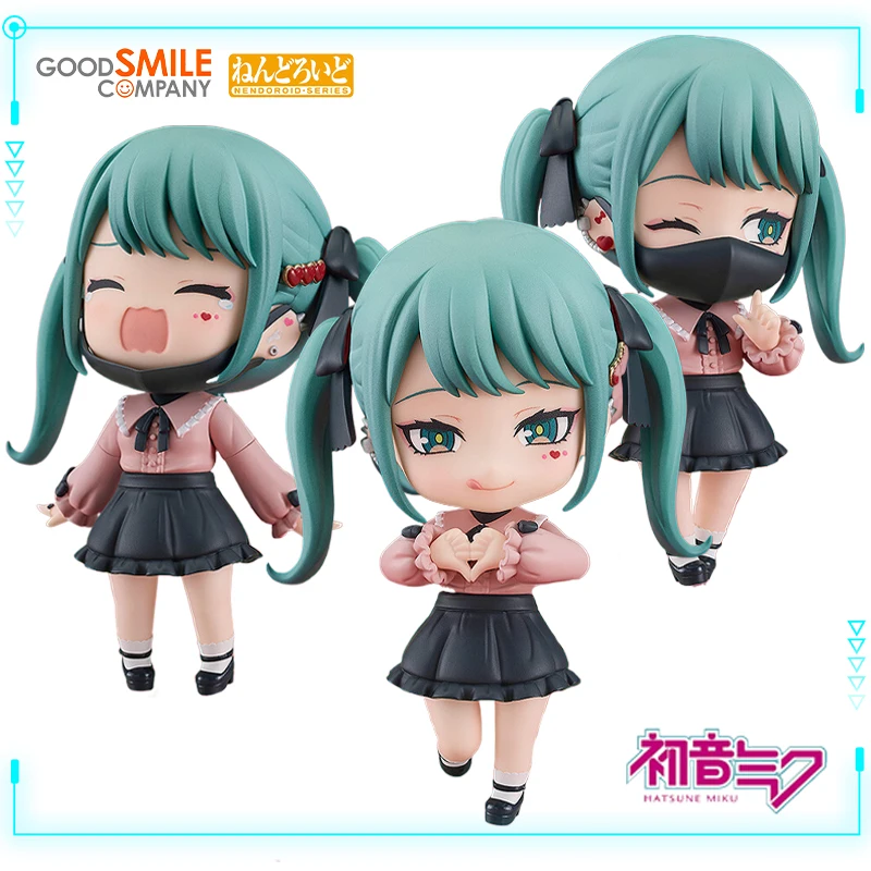 

GSC Original Genuine Nendoroid 2239 Vocaloid Hatsune Miku The Vampire 10cm Kawaii Q Version Collections Model Toy Figures Gift