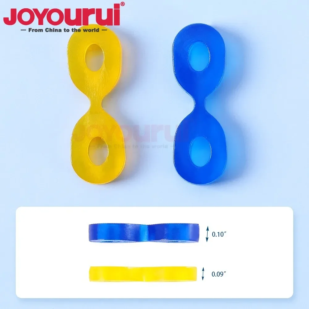 60pcs/Box Dental Elastic Rubber Fixing Wedges Matrix Matrices Dam Composite Articulos Dentales Dentist Accessories