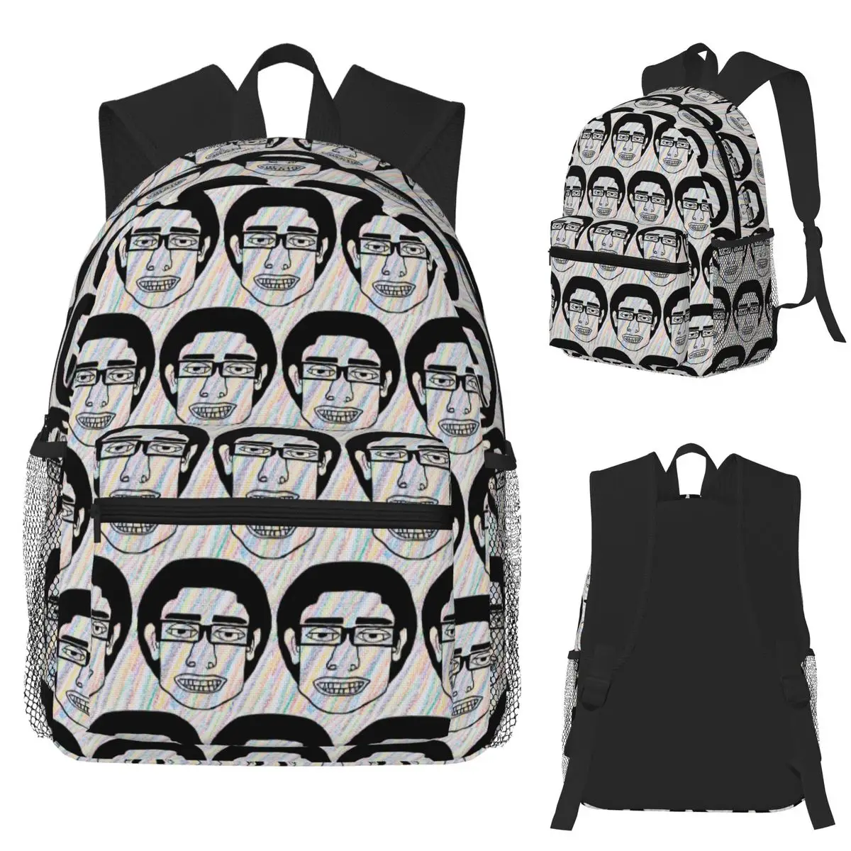 

JumboCrayonWan Student Backpack School Bag Hiking Travel Daypack for Boys Girls Fashion Bookbag Shoulder Bags