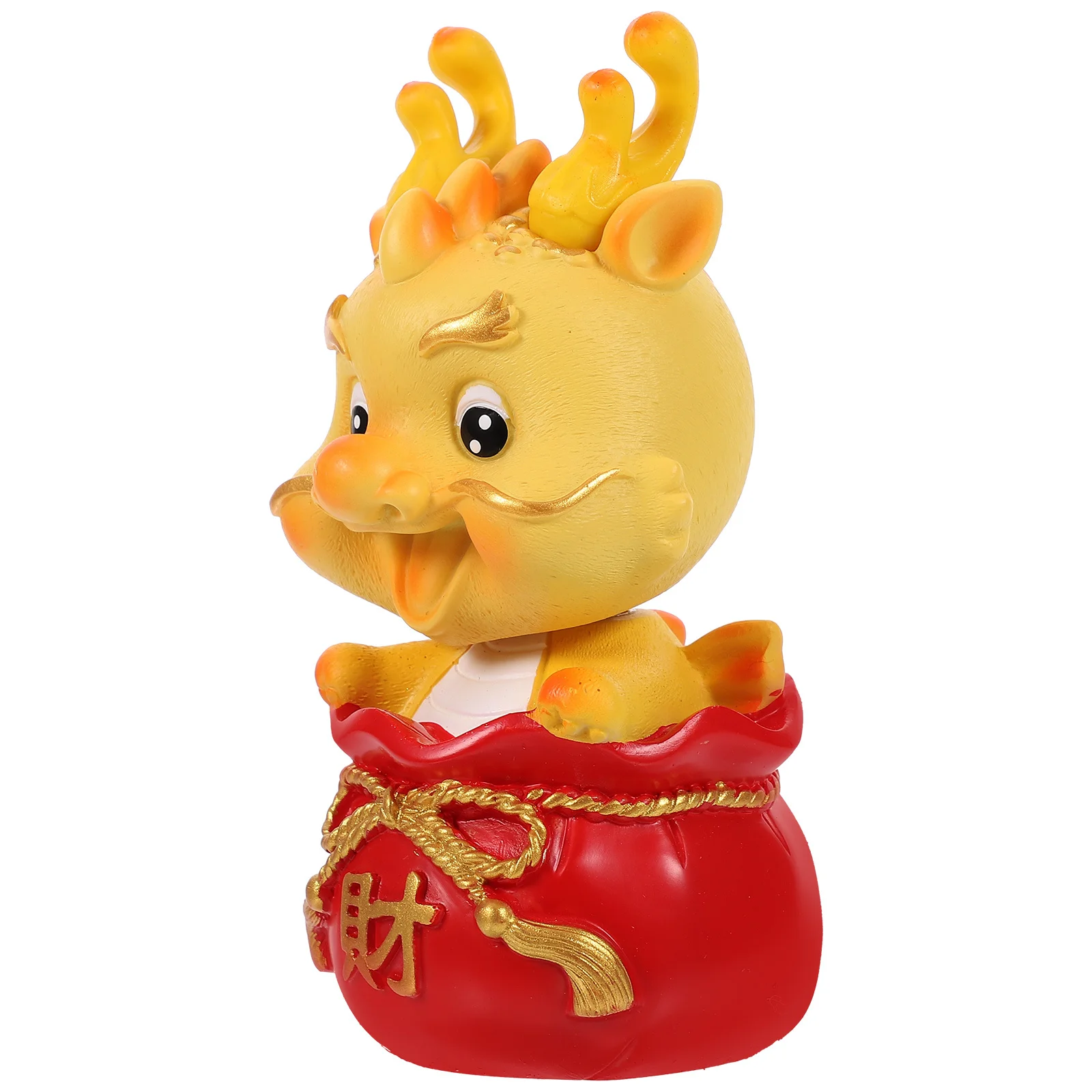 

Creative Resin Dragon Decoration Cartoon Figure Desktop Ornament for Home Office Store Miniature Zodiac Dragon Statue