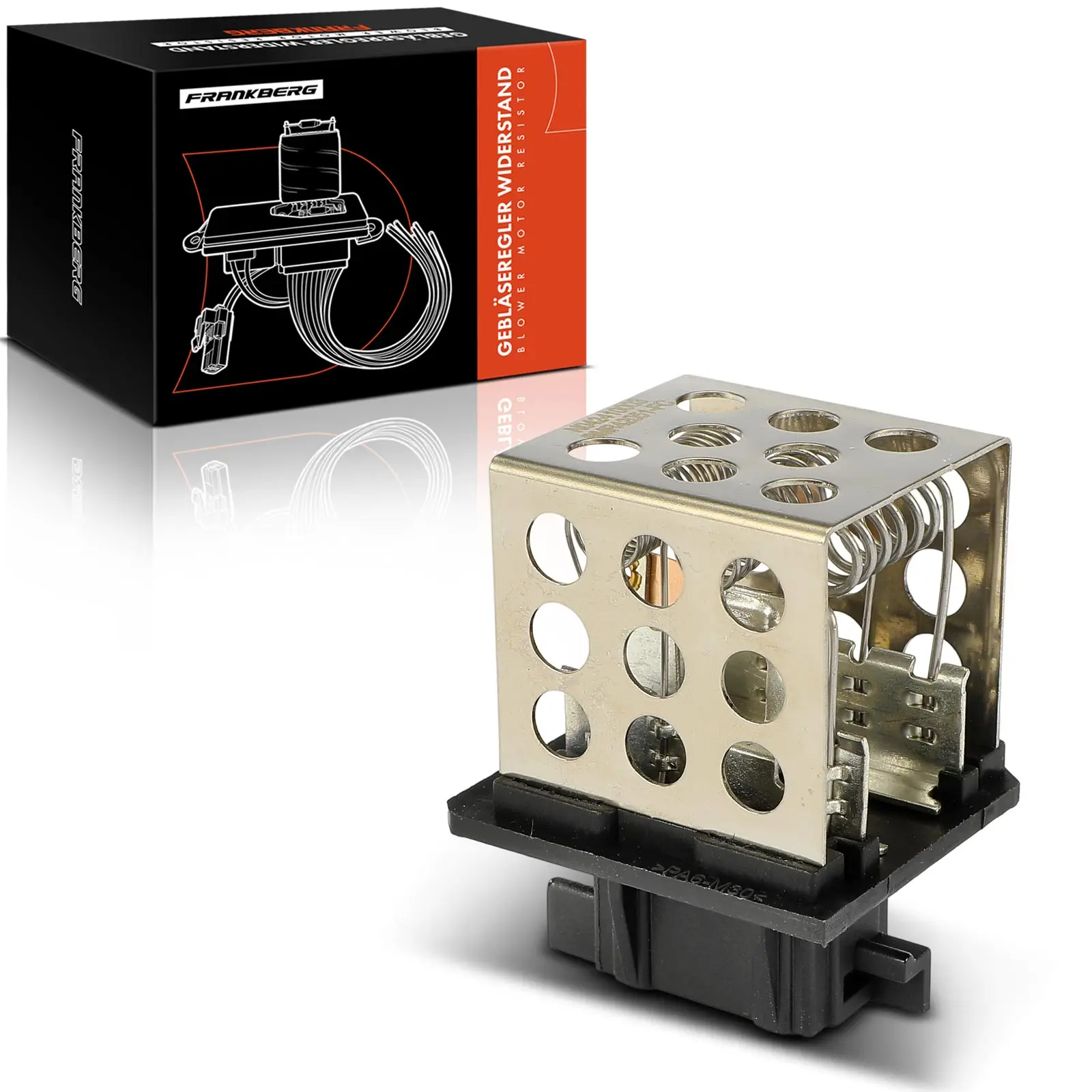 Résistance Frankberg 1x pour moteur de soufflerie Peugeot 206 2A SW 2E CC 2D Van 342058 7702206221 7701033535 342051 6450EN