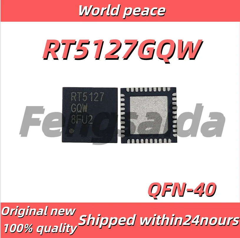 (1-10pcs)100% Brand New Original RT5127GQW RT5127 QFN40 Brand New Original PS5 Motherboard Chip