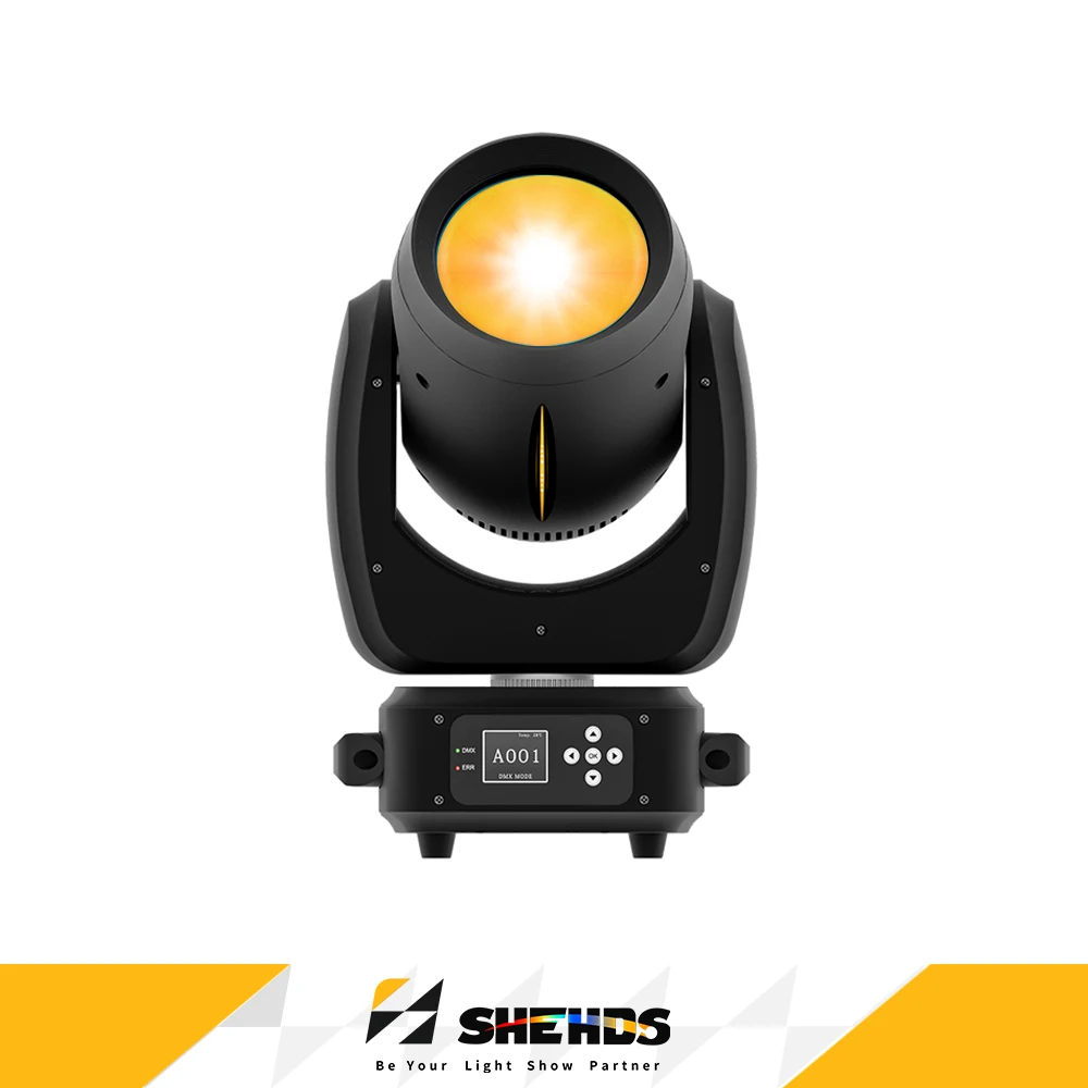 SHEHDS 180W LED Moving Head DMX512 Beam Bühnenlichteffekt Professionell für DJ Disco Hochzeit Party 2 Jahre Garantie