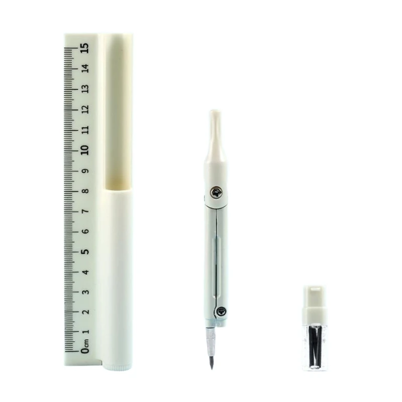 Multifunctional Measuring Tool 3 in 1 Geometry Set with Ruler & Pencil