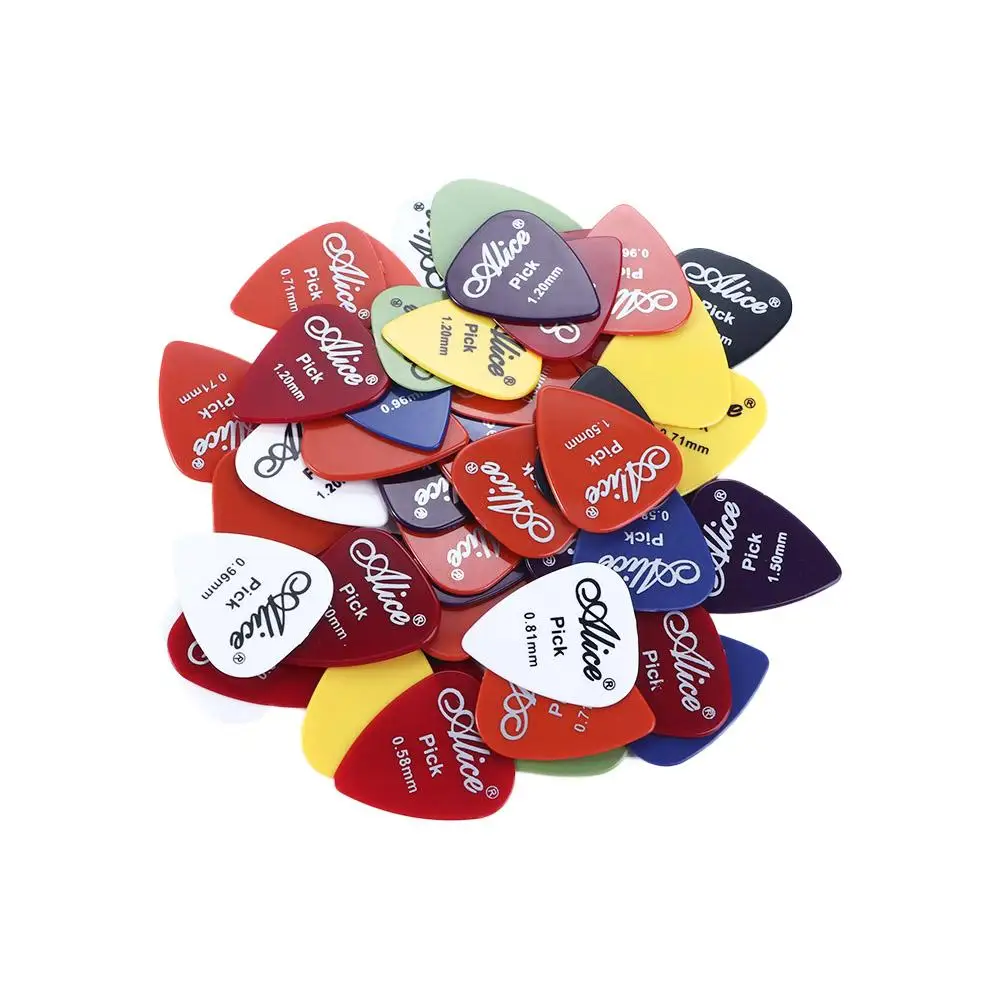 Multiple Color Light Weight Bass ABS Acoustic Guitar Picks Plectrum Guitar Accessories Mediator