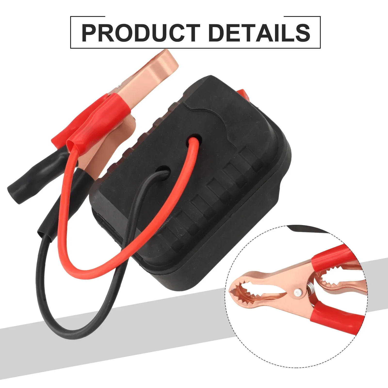 Car Jump Starter Adapter with Dual USB and 12V Output A32106 for Powering Tools and Vehicle Battery Assistance