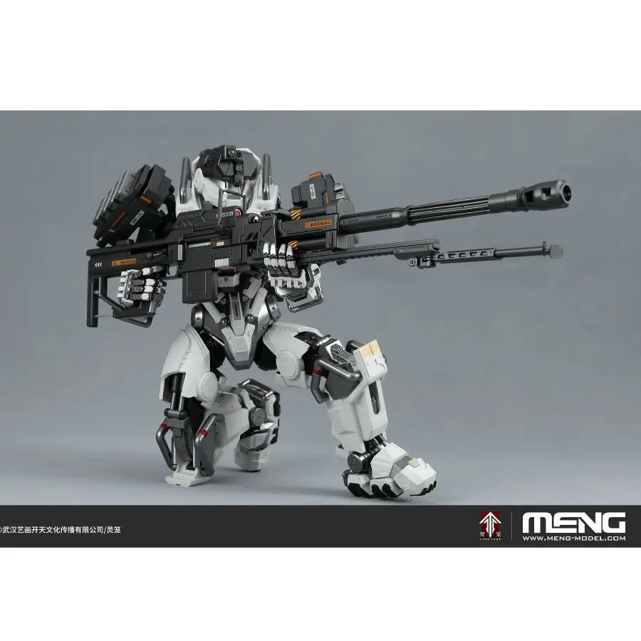 

Предварительно окрашенный LINGCAGE в масштабе 1/9, сверхмощный Mecha MU-2, снайперский тип MENG MECHA-010