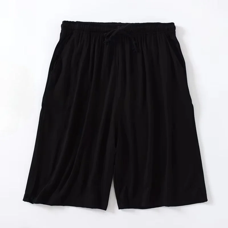 2026 Large Size Men's Modal Shorts Casual Home Loose Man Five-Point Pants Thin Home Men Shorts For Male Pajama Short Pants