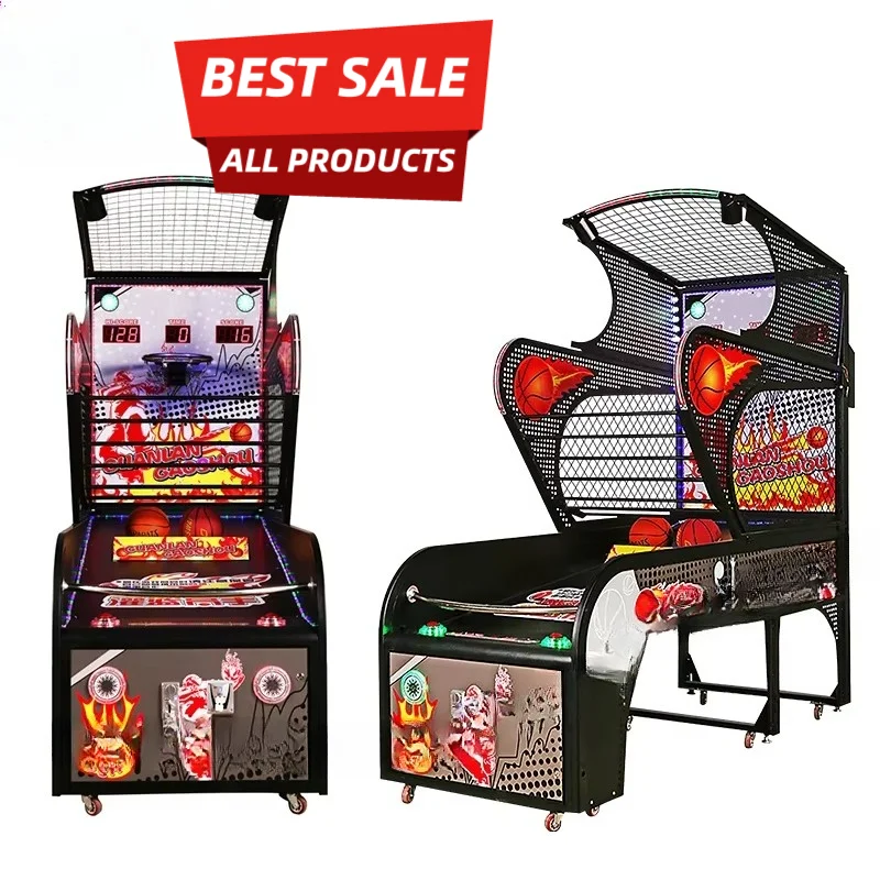 バスケットボールゲームマシン カスタムLEDスコア アーケー - Basketball Arcade Game のレビューと価格