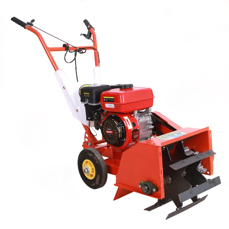 Mini tiller cultivator weed removal machine farm weeding machine