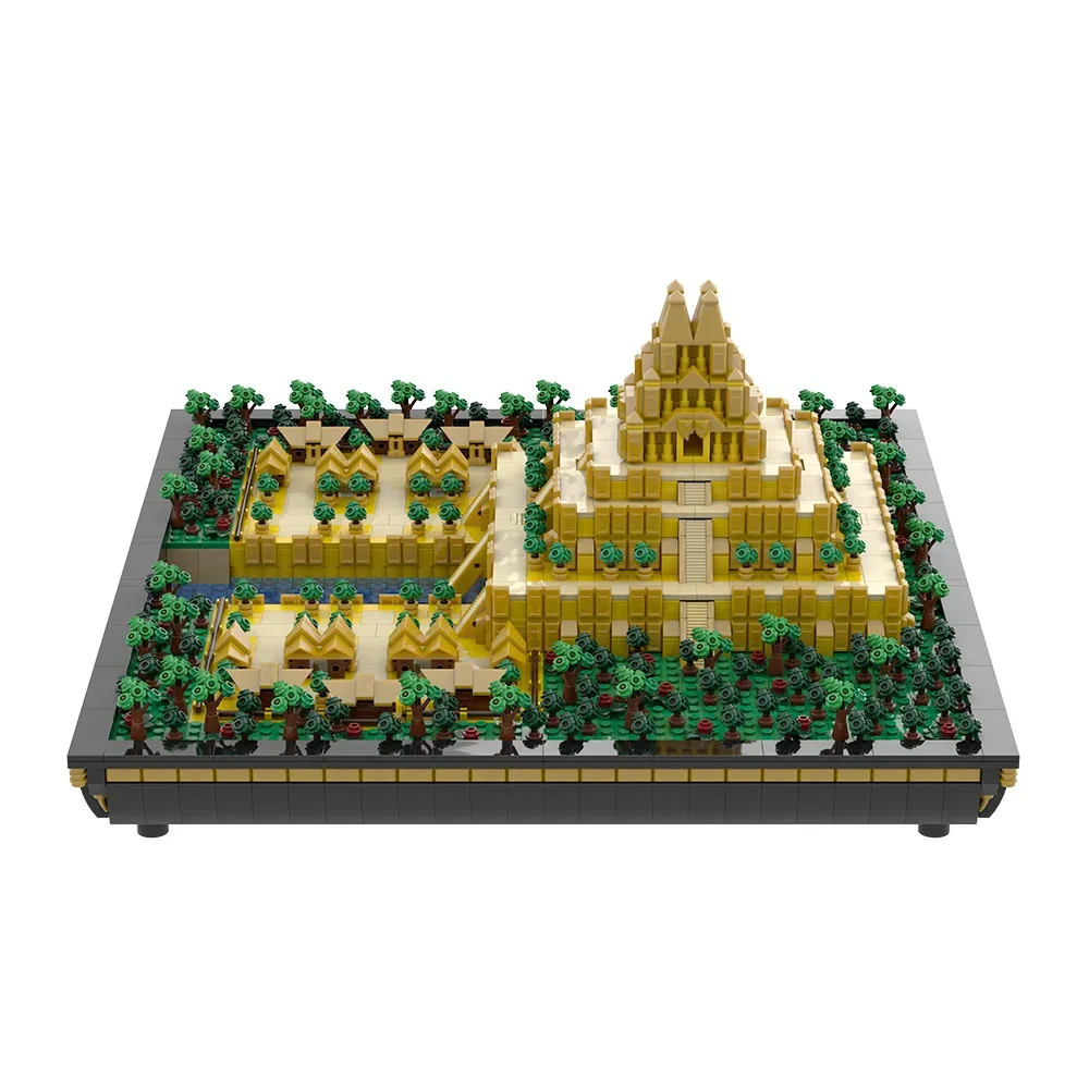 

MOC Modular El Dorado Microbuild Building Blocks El Dorado Microbuild Architecture Street View Bricks Model Assemble Toys Gifts