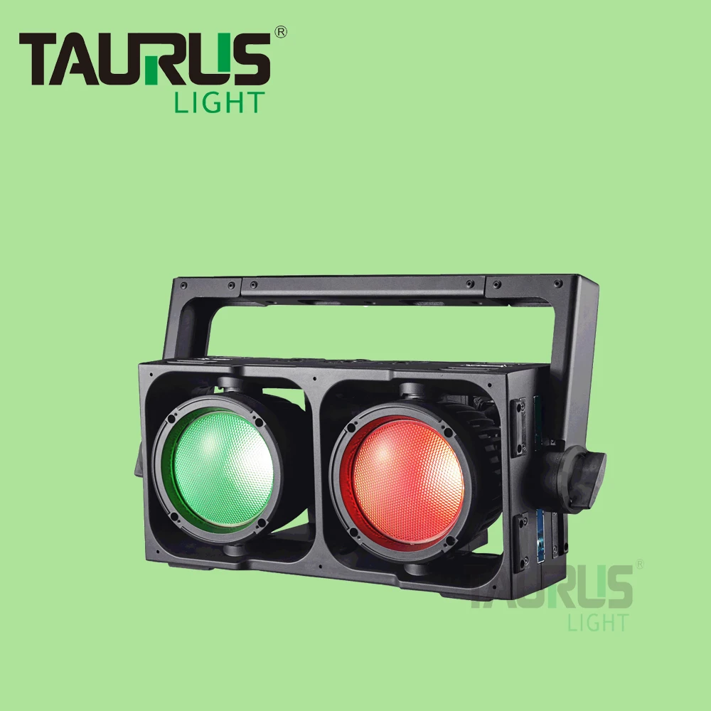 

High Quality IP65 2*300W RGBAWW 5in1 LEDs DMX Outdoor Effect LED Audience Blinder Light for Stage DJ Party Wedding Event
