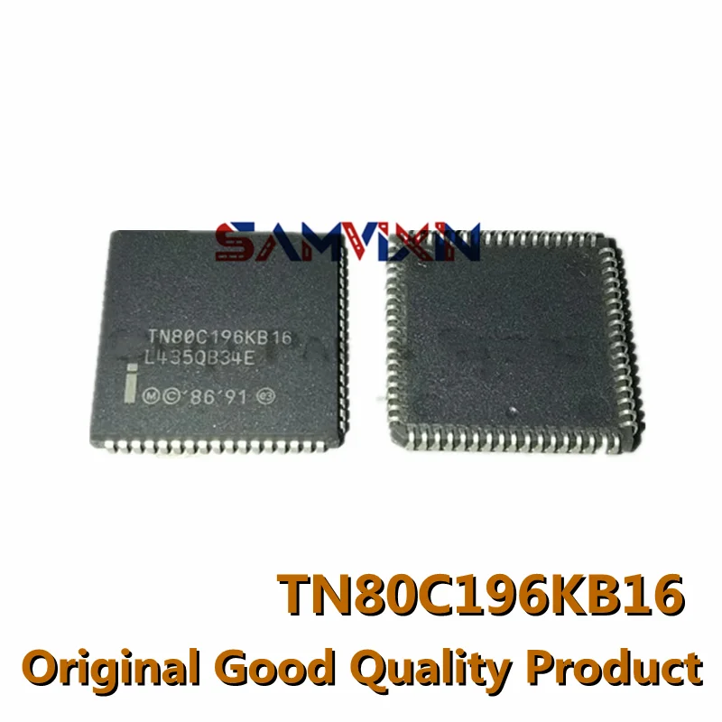 N80C196KB16 TN80C196KB16 (2-50개) SMD PLCC68 IC 칩 80C196, 원본 재고 있음