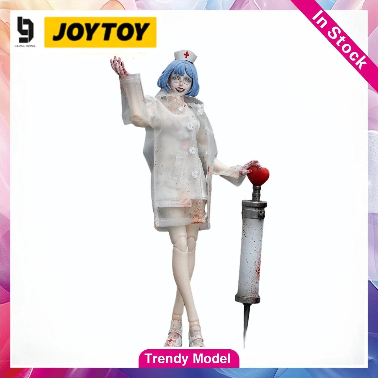 

【TM】 В наличии JOYTOY LEVEL9 Chaos Frontline Qiqi 1/12 Коллекционная фигурка-модель, игрушка, подарок, украшение