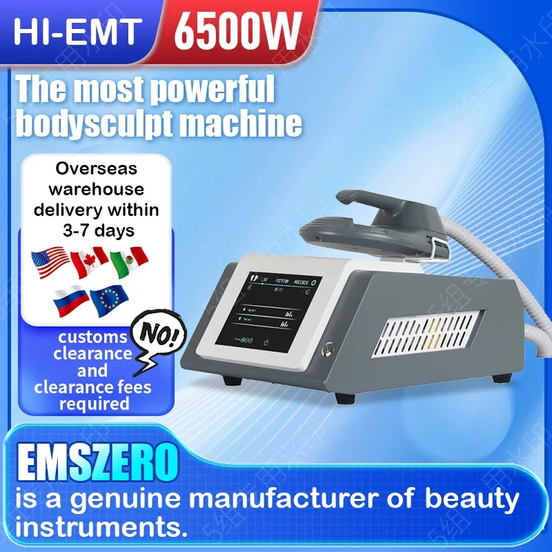 

EMSzero machine 6500w Body slim body sculpt RF body shape Machine 6500w 15t Fat loss Butt Build Weight Loss