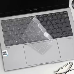 Funda de TPU para teclado de portátil ASUS Zenbook S 13 OLED UX5304 V VA 2023 UX5304V UX5304VA, carcasa transparente de piel de 13,3 pulgadas